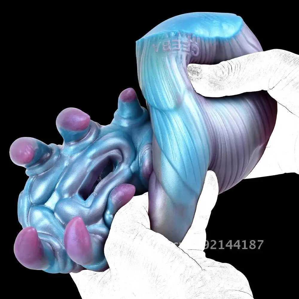 LEZEE Fantasy Animal Stroker Male Masturbators Soft Stick Realistic Deep Tight Pussy For Vagina Masturbation Men Pocket Toys SexXJ250218