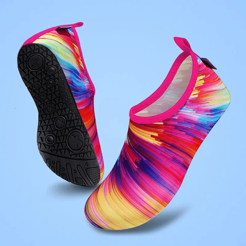 Feslishoet Men Beach Barefoot Aqua Socks Sneakers Women Water Shoes Gym Sports Surfing Diving Swimming Snorkeling Yoga Shoes 250217