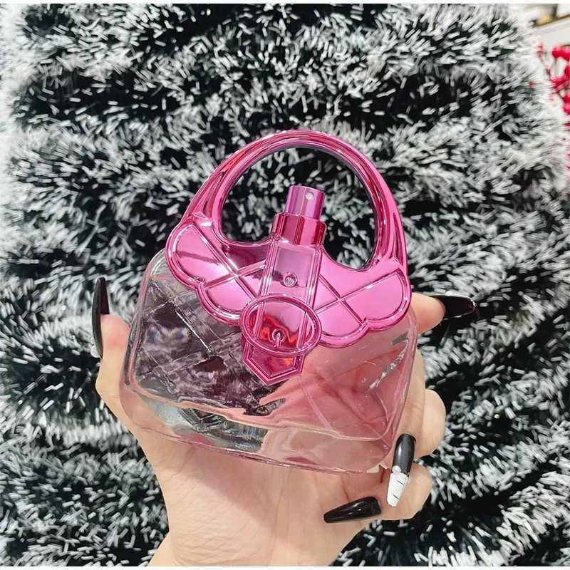 Handbag Style Womens perfume 100ml Long lasting Rose perfume Freesia Peach Charm perfume Notes Date pheromone W250218