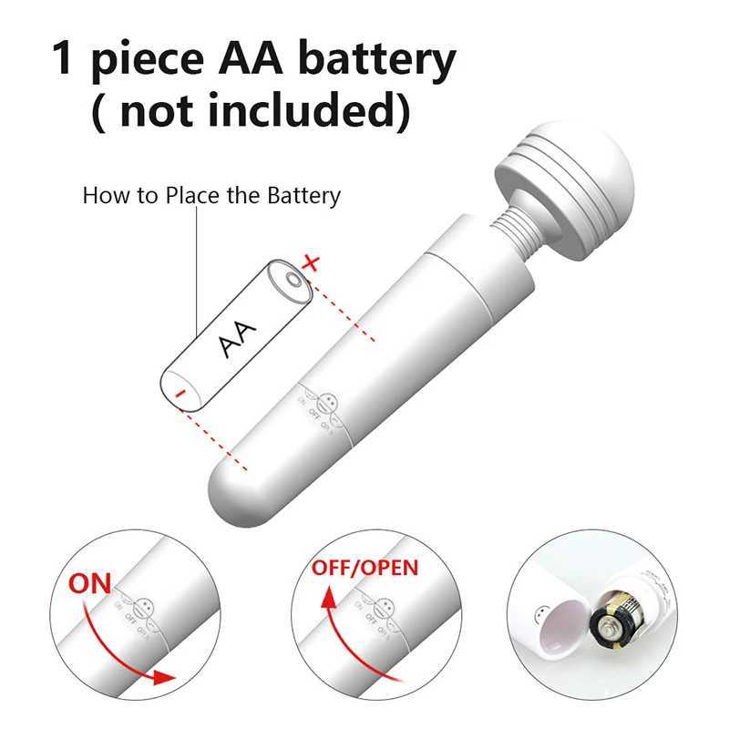 Portable AV Stick Vibrator Sex Toys for Women G Spot Massage Clitoris Stimulate Vibrator for Women Intimate GoodsXJ250218