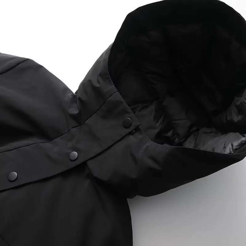 2025 New Women's Ski Series Hooded Warm Cotton Jacket Coat Can Resist Strong Wind Penetration In Cold Weather