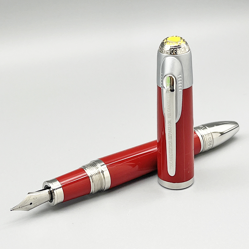 MONT Special Collection Enzo Fer-i Famous Figure Fountain Rollerball pen 4 Colors op Office School Writing stationery