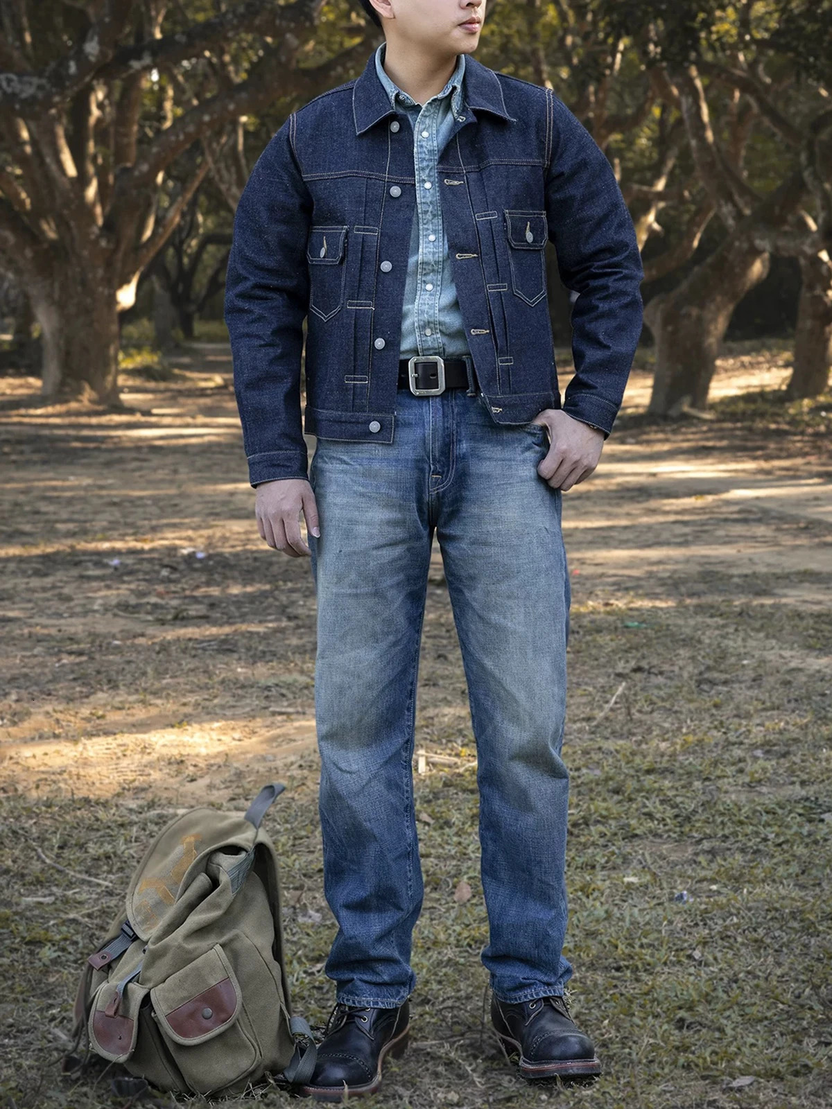 Red Tornado Type 2 Jeans Jacket Original Sales Denim Jacket 507XX Indigo 101XX 250214