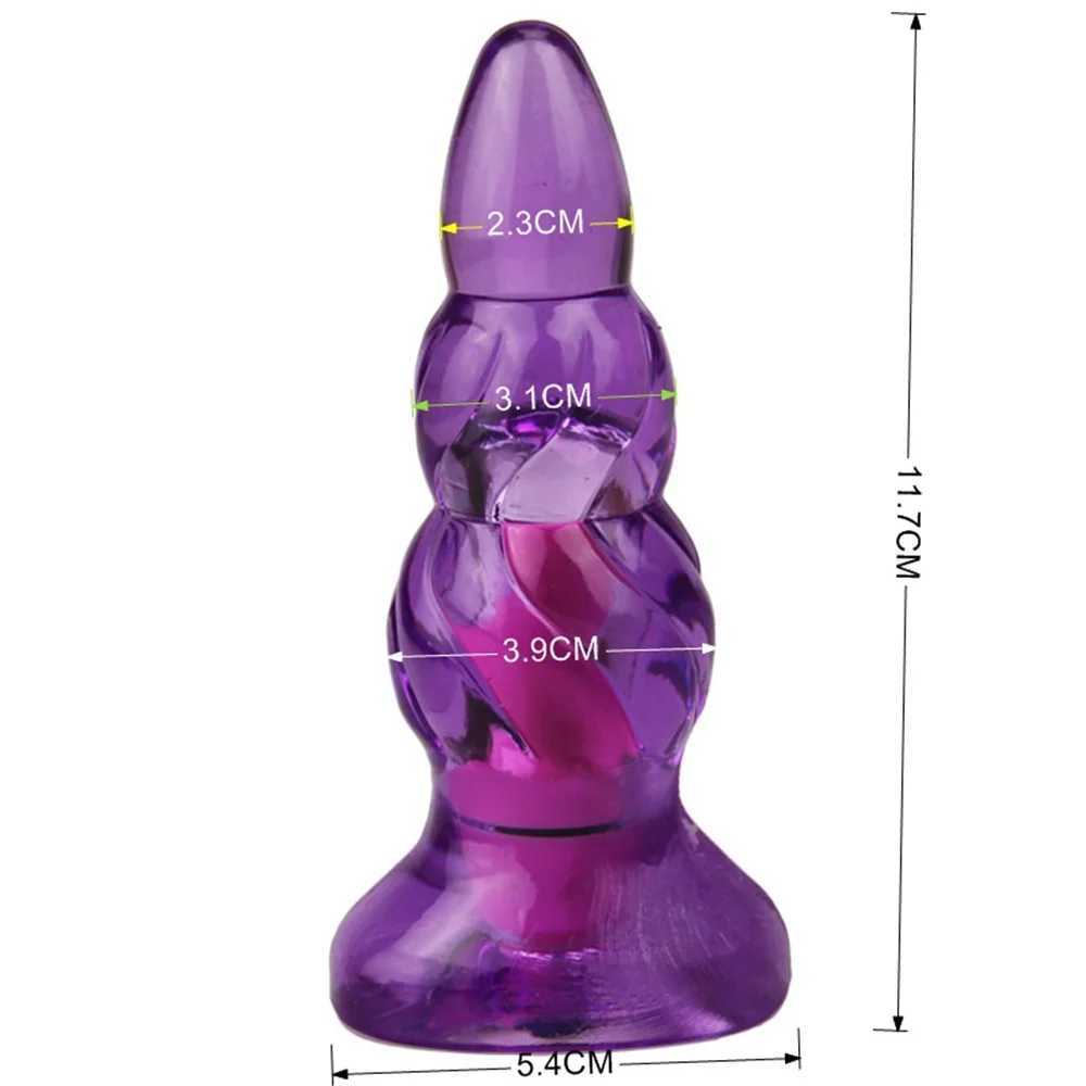 Jelly Tower Clitoral G-Spot Vibrator Massage Stick Waterproof Masturbation Beads Bullet Orgasm Squirt Sex Toys for WomenXJ250218