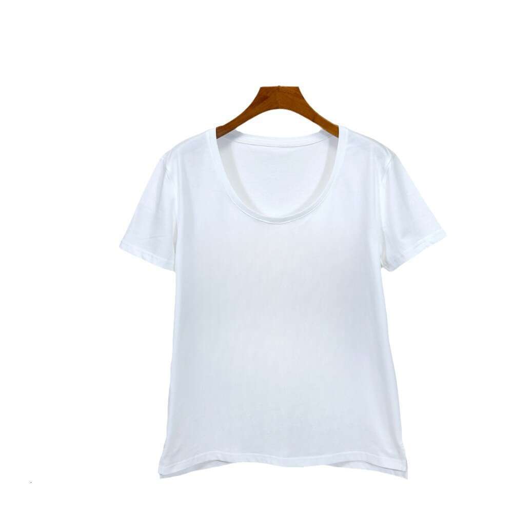 Short Sleeved Printed Loose Low Neck T-Shirt For Female Internet Celebrities, Same Style