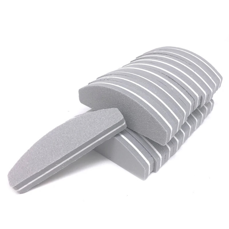 100 X Professional Nail File Mini Sponge Nail Sanding Blocks UV Gel Polish Manicure Tools Nail Buffer Files 100 180 Nagelvijlen 250214