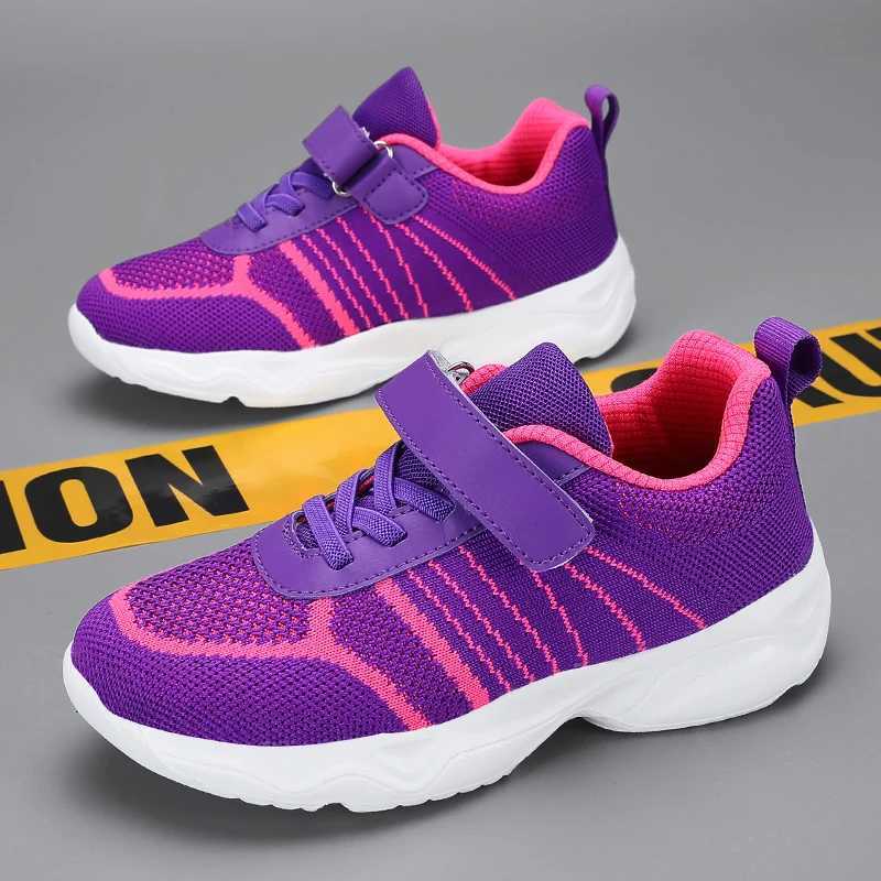 Children aged 6 to 12 Sneakers For Girls Mesh Breathable 8-14 years old Kids School Sports Casual Shoes Tennis Boys 10 years old Z250217