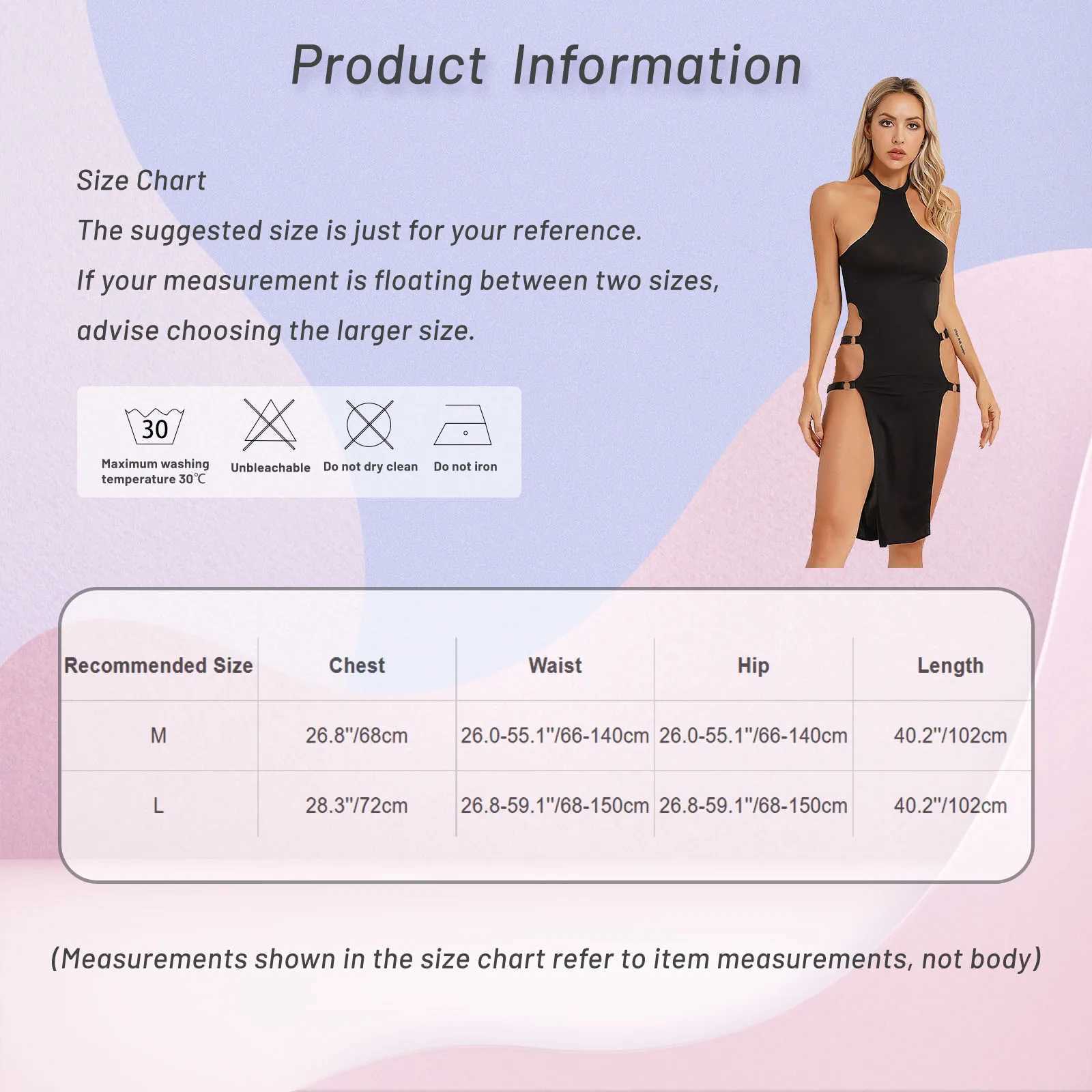 Basic Casual Dresses Sexy Womens Solid Color Adjustable Shoulder Strap Dress Underwear Side Splicing High Cut Strapless Dress Role Playing Party Club 