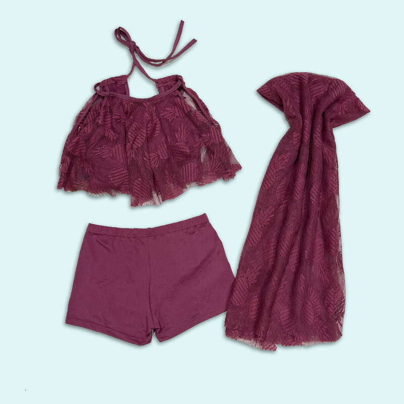 New 2025 Women's Fairy Style Bikini Split Three Piece Set Conservative Slimming Cover Sexy Hot Spring Swimsuit Luxury Swimsuit New Arrival New Pr