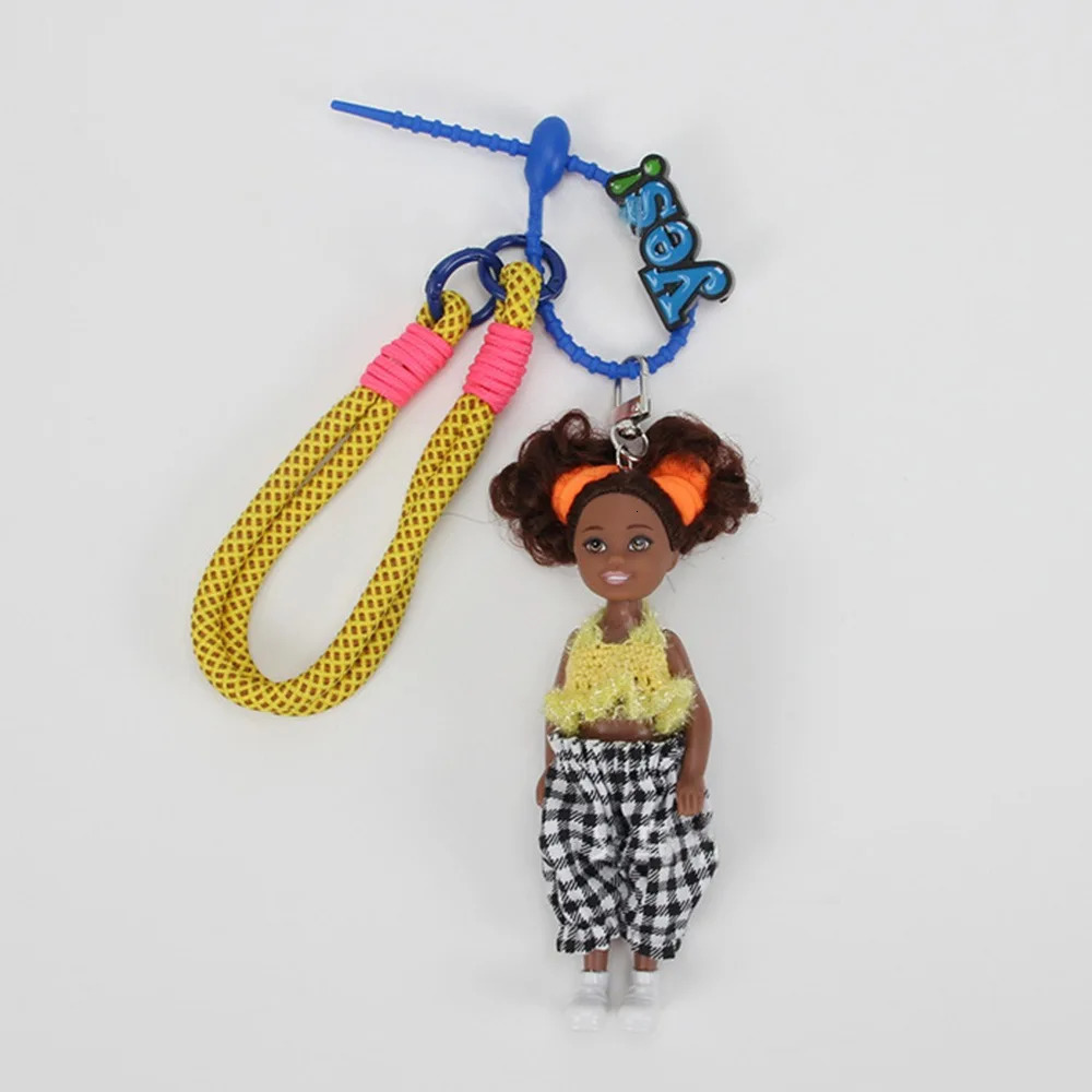 Cute Doll Pendant Hanging Backpack Ornament DIY Change Clothes Bag Charm Car Key Ring Bag Decoration for Doll 250214