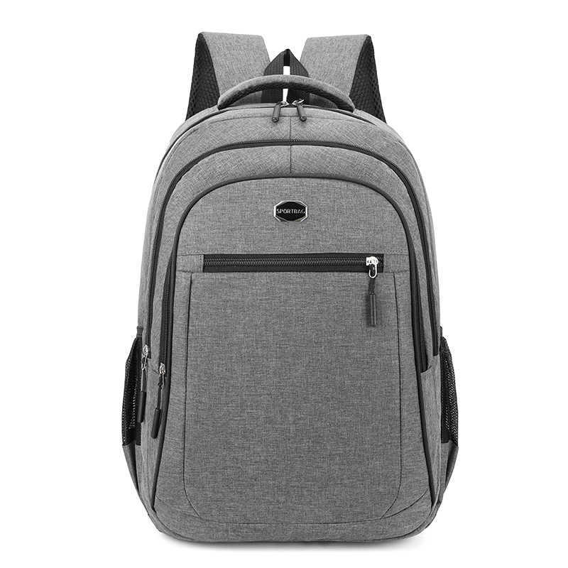 Computer Backpack Mens Backpack Business Large Capacity Printable Simple Backpack for Junior High School Students Day Backpack Travel Bag 241225