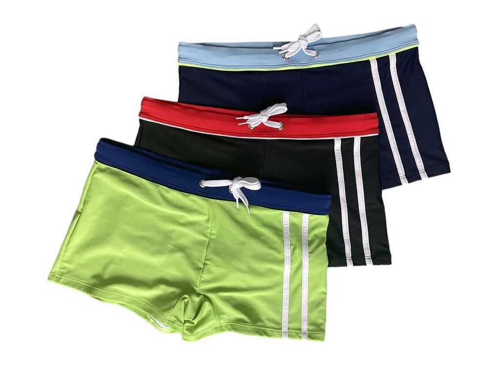 New Arrival Sexy Push Up Pad Mens Swimwear Swimming Trunks Bikini Swimsuit Swim Briefs Shorts Men Beachwear Surfing Bath Suit Sportswear Z260313