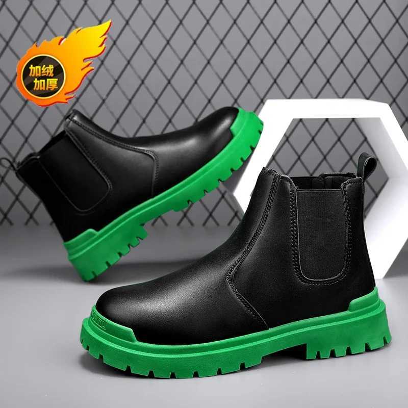 Ankle Boots Casual Sneaker Casual Shoes Leather Shoes Male Sneakers Loafers Sports and Leisure Work Wear Mens Autumn SneakersXJ250217