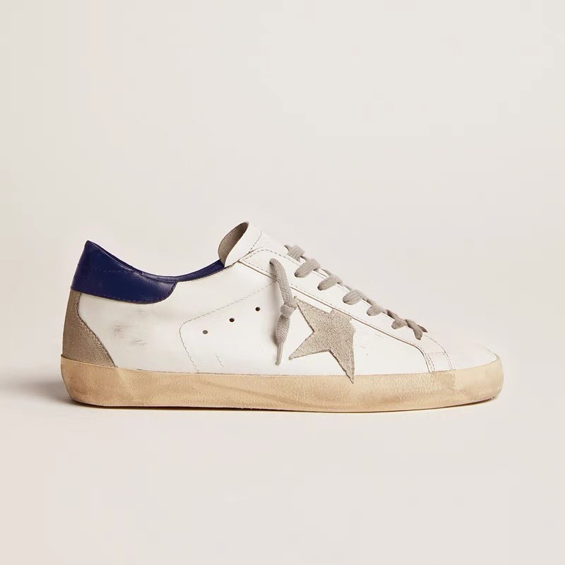 Ball star designer Loafers Sneakers Super-star S Shoes Leather Italy Dirty Old Shoe Brand Women Men Black White Ball Casual Star Trainers