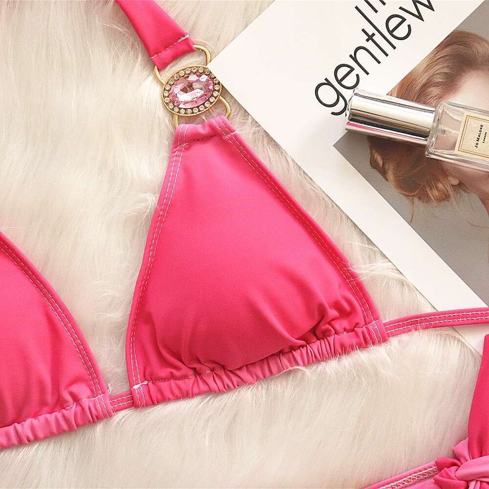 2025 New Bikini Sexy Gradient Print Strap Luxury Crystal Vacation Swimsuit Porno Womens Swimwear Women Swimsuit Gt Cut Beach Cover Up Swim Suit New Pr