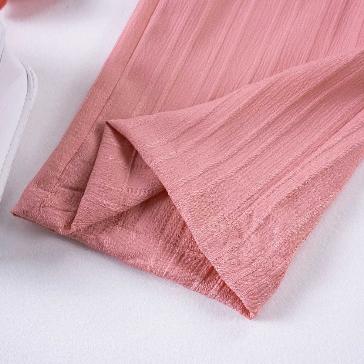 Toddler Girl Fashion Set Summer Solid Color Baby Girl Suspenders Long Pants Two-piece Set Hot Sale Girls Clothes W250218