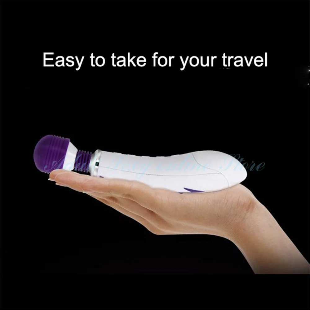 Wand Vibrators AV Massager Multi Speed Vibration Bullet Clitoris Stimulators Stick Sex ProductsXJ250218