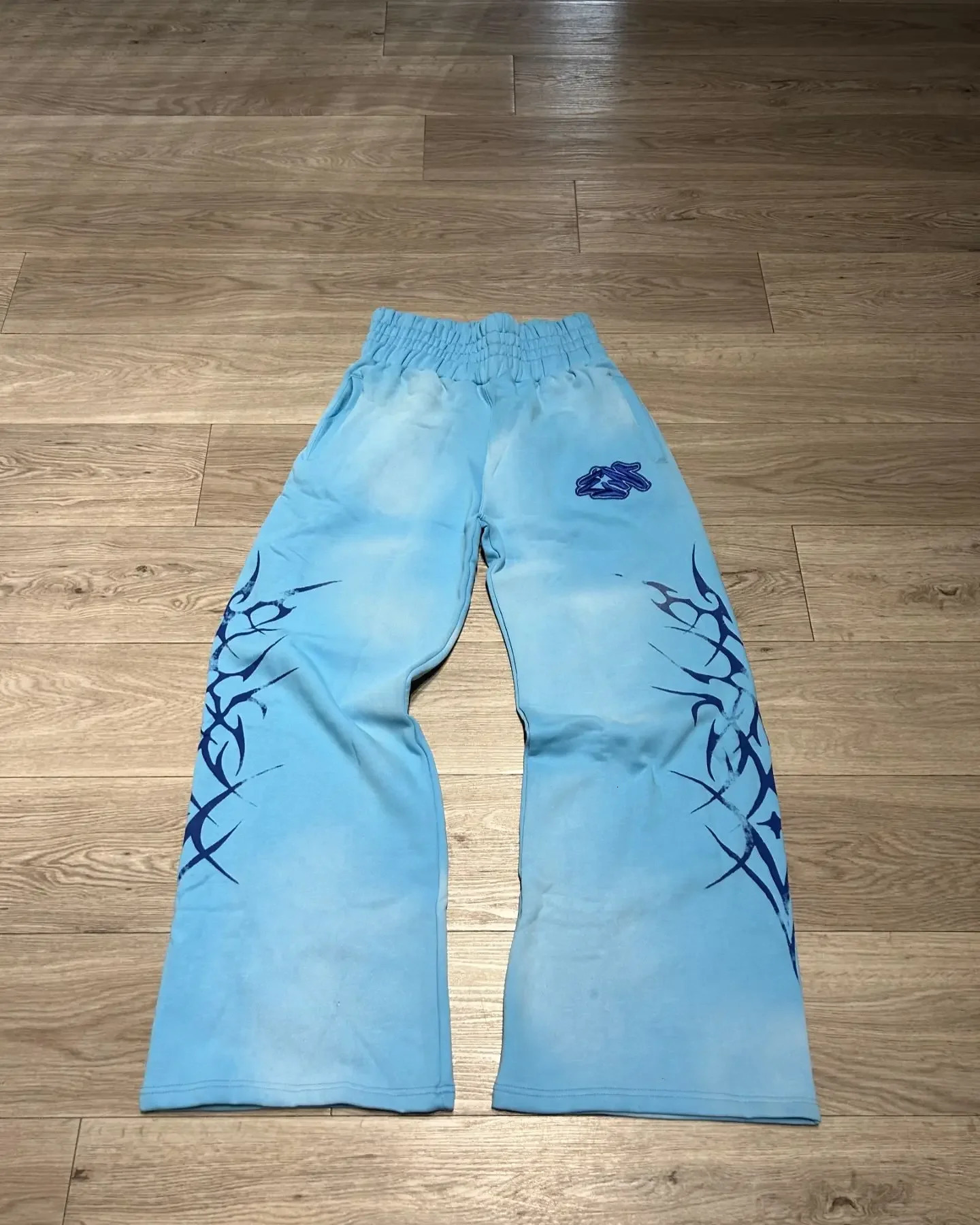 Y2k Gothic Hip Hop Casual Pants Jogger Harajuku Loose Elastic Waist Cotton Straight Trousers Men Women Gym Sweatpants Streetwear 250217