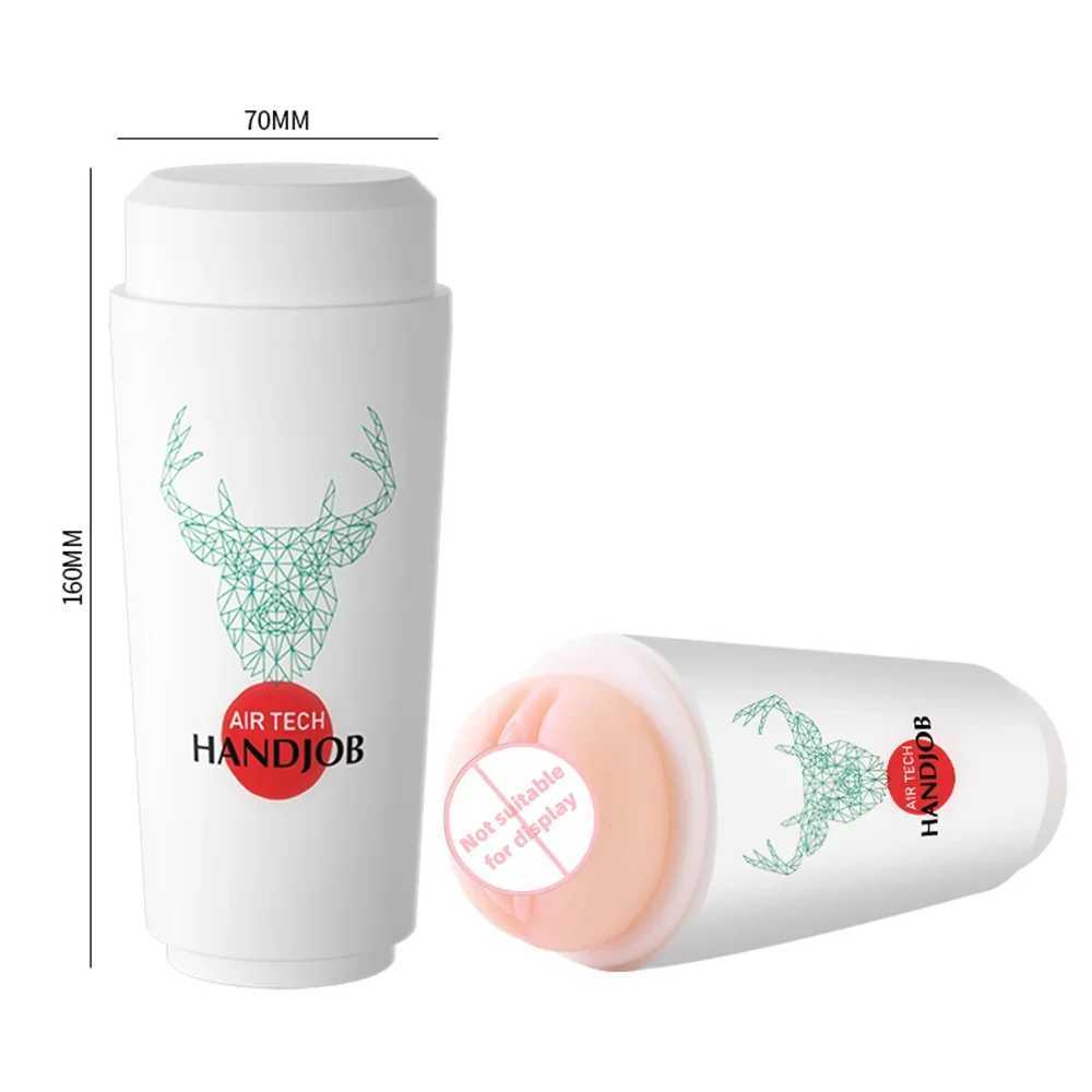 NewRealistic Vagina Sex Toys Scrotum Stimulator Safe Silicone Vaginal Male Masturbator Soft Pocket Pussy Male Sex Toy adult toys W250218