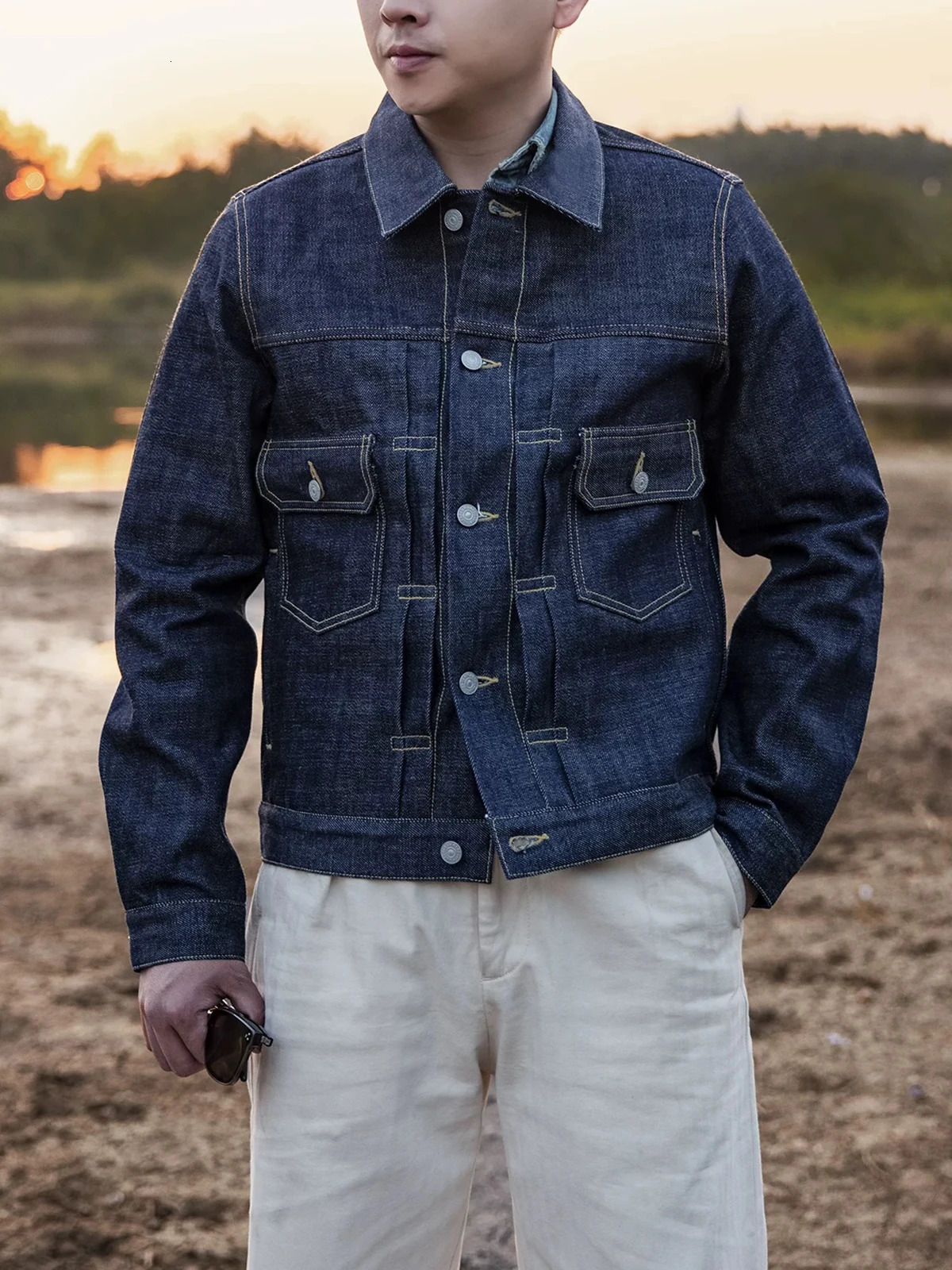 Red Tornado Type 2 Jeans Jacket Original Sales Denim Jacket 507XX Indigo 101XX 250214