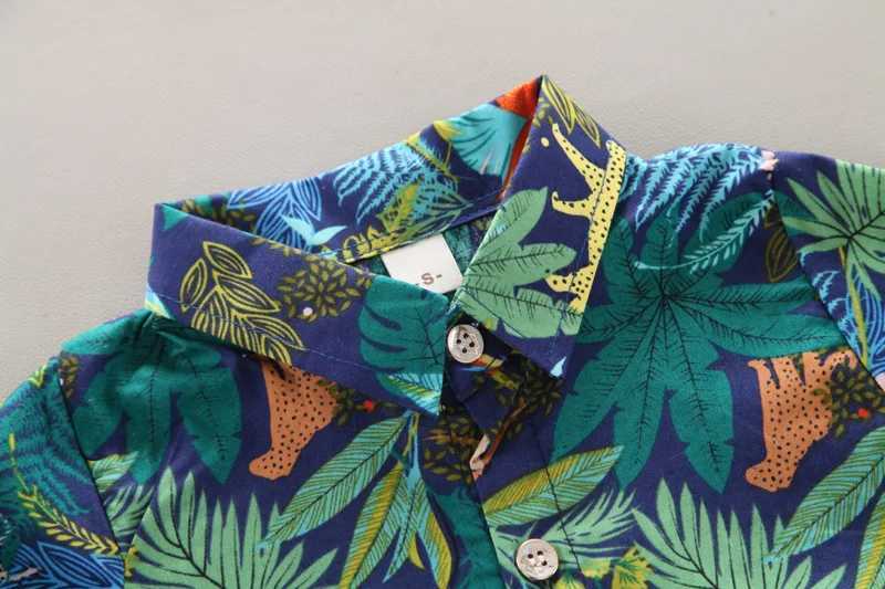 Baby clothing baby clothing 0-5 years old summer short sleeved set baby printed shirt casual shorts two-piece set W250218