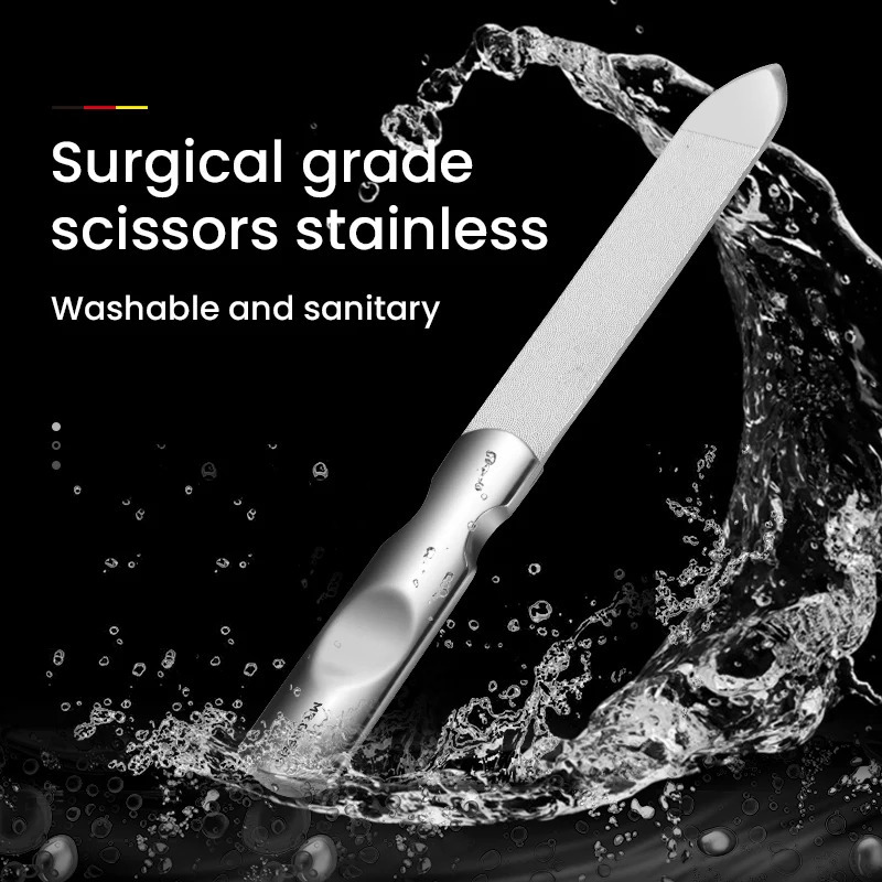 MR.GREEN Double Sided Nail Files Stainless Steel Manicure Pedicure Grooming For Professional Finger Toe Nail Care Tools 250214