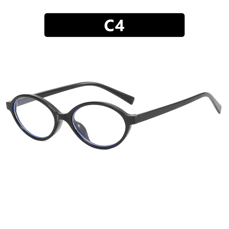 Oval Shape Women's Glasses Frame Vintage Retro Style Eyeglass Frames Blue Light Blocking Women's Glasses