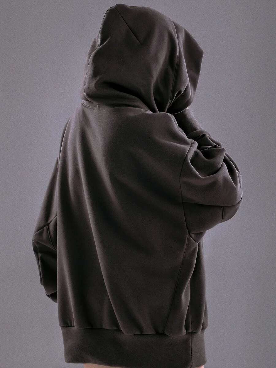 Unisex Autumn Winter collar loose hooded Men's clothes Haruku High Street streetwear oversize Sweatshirt hoodie Hiphop