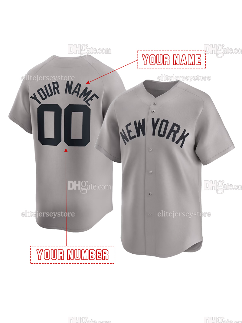Personalized Custom Baseball Jersey 99 Aaron Judge Bellinger Volpe LeMahieu Wells Stroman Fried Cole Embroidered Letter Number Design