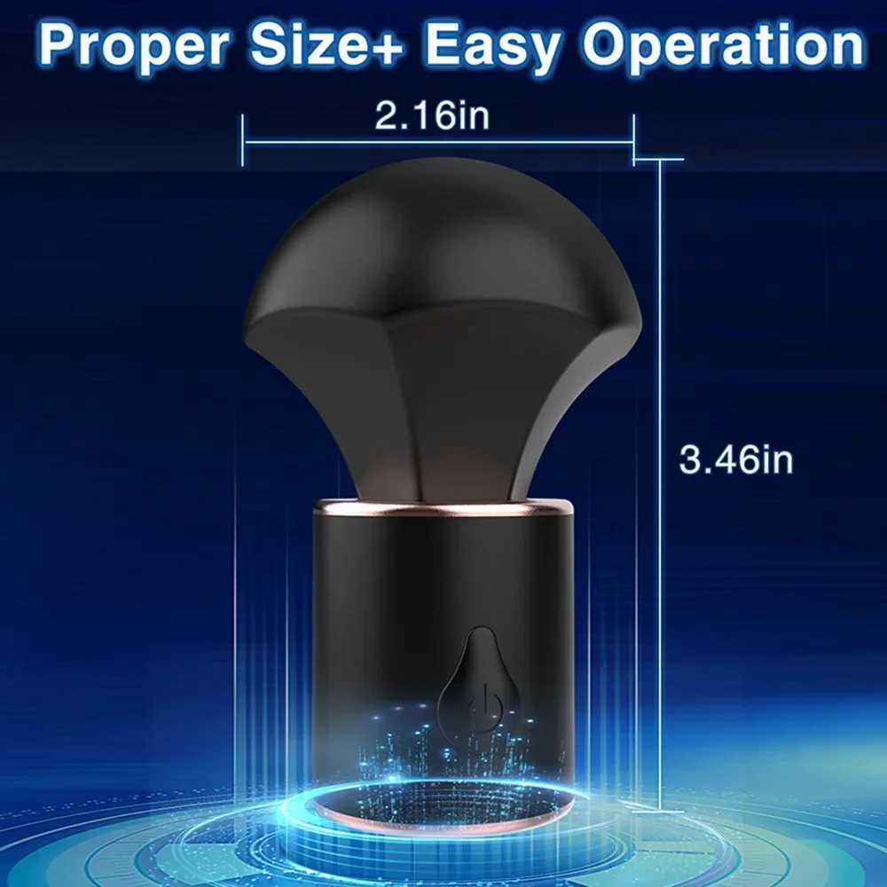 Electric Shock Powerful Magic Wand G Spot Vibrator Clitoris Stimulator Mini AV Nipple Massager Masturbation Sex Toys for WomenXJ250218