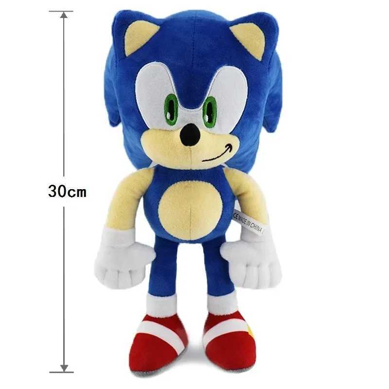 30cm High Quali Sonic Plush Toy Knuckles Tails Amy Rose Plush Doll Cute Soft Stuffed Plush Doll Birthday Gift for ChildrenXJ250218