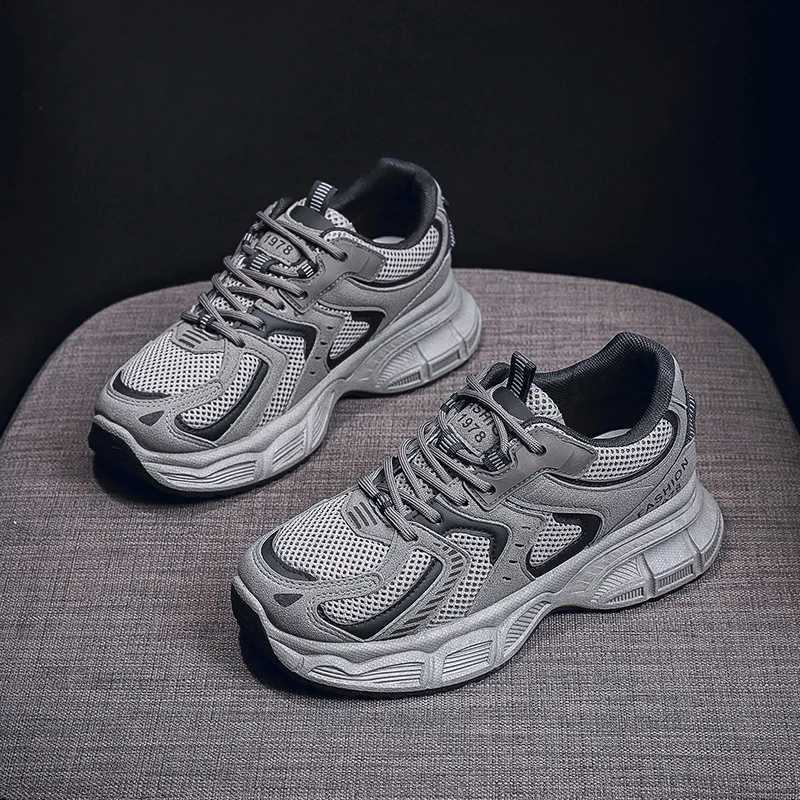 Tenis Wen Shoes Thick soled Sneakers Casual Shoes Wen Cfortable Mesh Wear resistant and Anti slip Wen Running Shoes Y250320