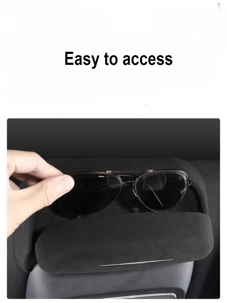 Car Glasses Box For Xpeng G6 Suede Sunroof Sunglasses Case Glasses Storage Holder Car Interior Accessories 250213