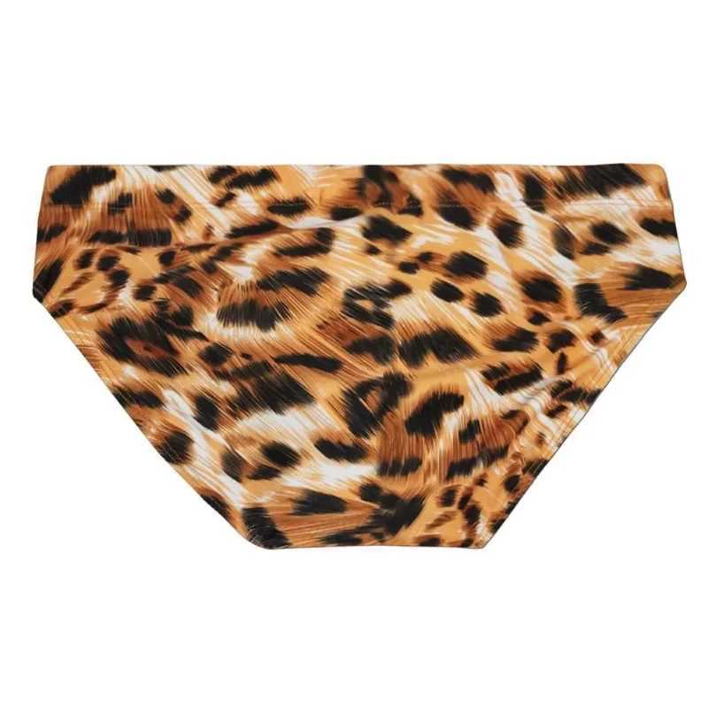 Tiger Stripe Swimwear for Mens Push Up Swim Trunks Bikini Sexy Padded Swimsuit Beach Shorts Surf Bathing Suit Gay Underwear M250218