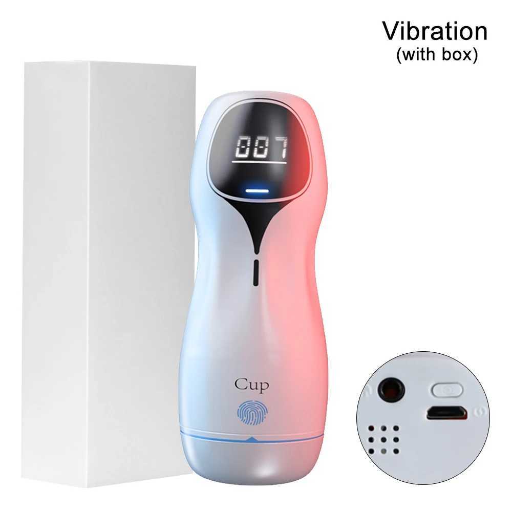 Automatic Sucking Male Mastubator Blowjob Masturbation Equipment Machine Sex Toys Adult Goods for Men Man Masturbators Cup W250218