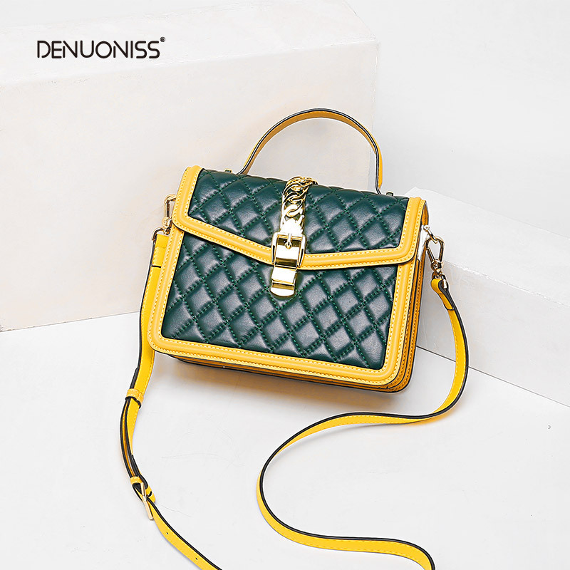 Designer Designer New Trendy Fashionable Diamond Grid Small Square Personalized And Stylish, Simple Crossbody Women's Bag, Handbag