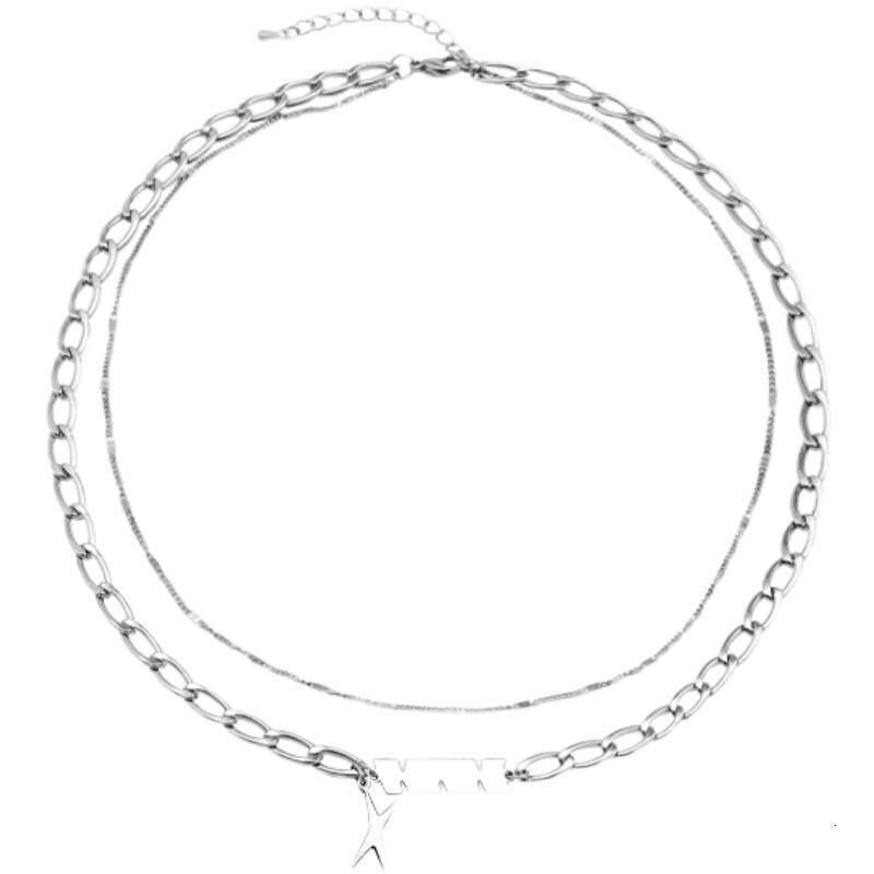 Necklace trendy and urious, niche design that doesn't fade. Collar for men, with a high-end feel, Instagram hip-hop neck chain