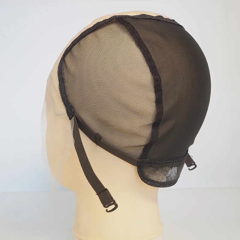 13*6inch lace front wig caps for making adjustable small wigs 250214