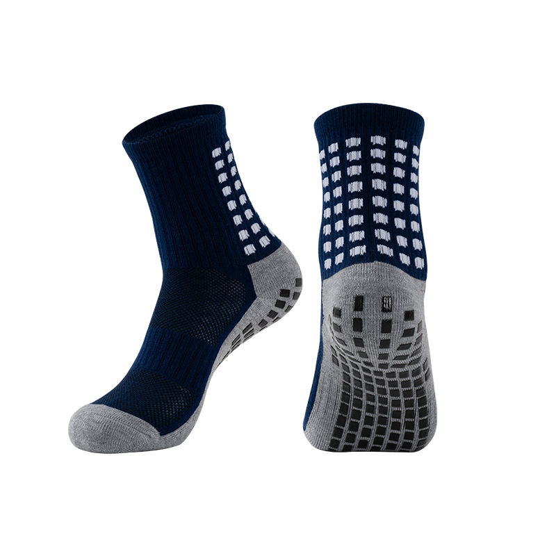 nylon cotton sport socks outdoor adult anti slip grip socks