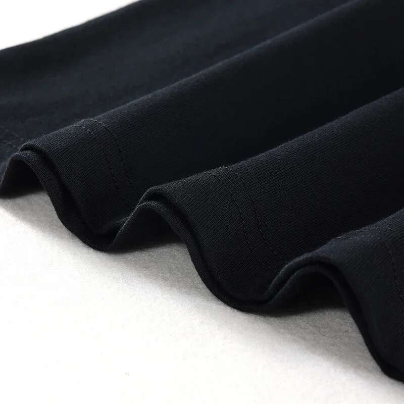 2024 T-Shirt Streetwear Shadow Graphic T Shirt Cotton Hipster Men Tshirt Unisex Tops Tees Black Hip Hop Clothing