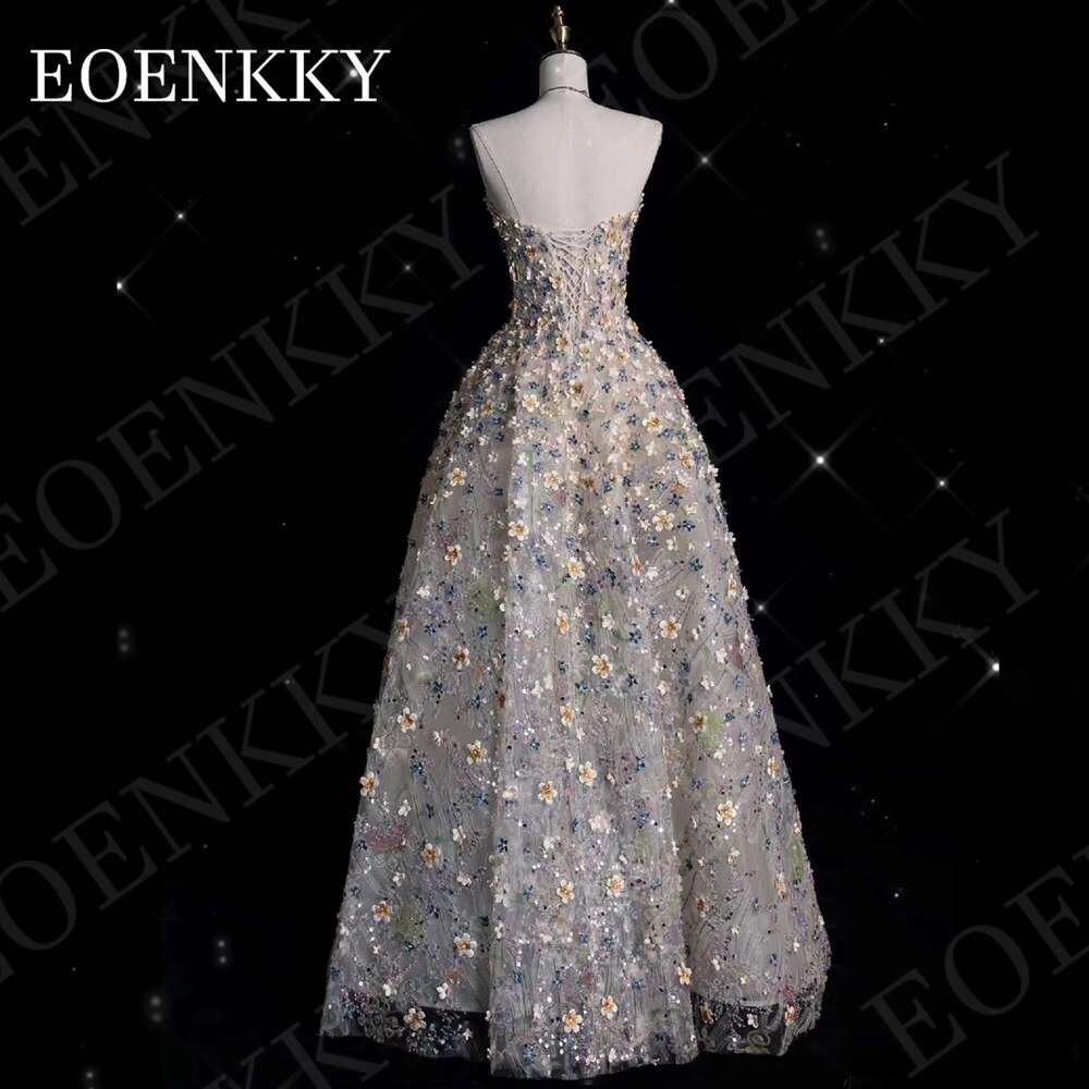 Gorgeous EOENKKY Prom Dress D Wer Or Length Sweetheart Strapless Formal Graduation Gown A E
