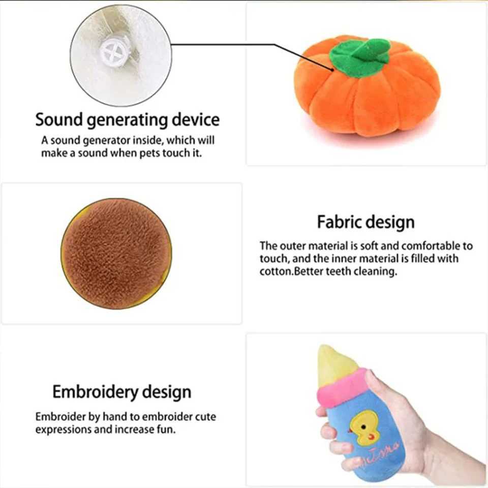 Others Dog Toys Chews Non-Toxic Durable Interactive and Safe Pet Toy - Perfect Gift to Keep Your Furry Friends Active and Happy - Provides Hours of H2