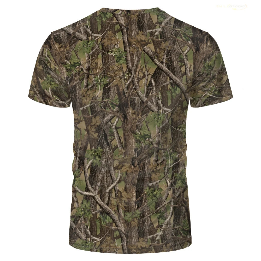 Summer Jungle Camo Pretender T-shirts Outdoor Hunting Camping Camouflage T Shirt Mens Short Sleeve Round Neck Oversized T-shirt 250217