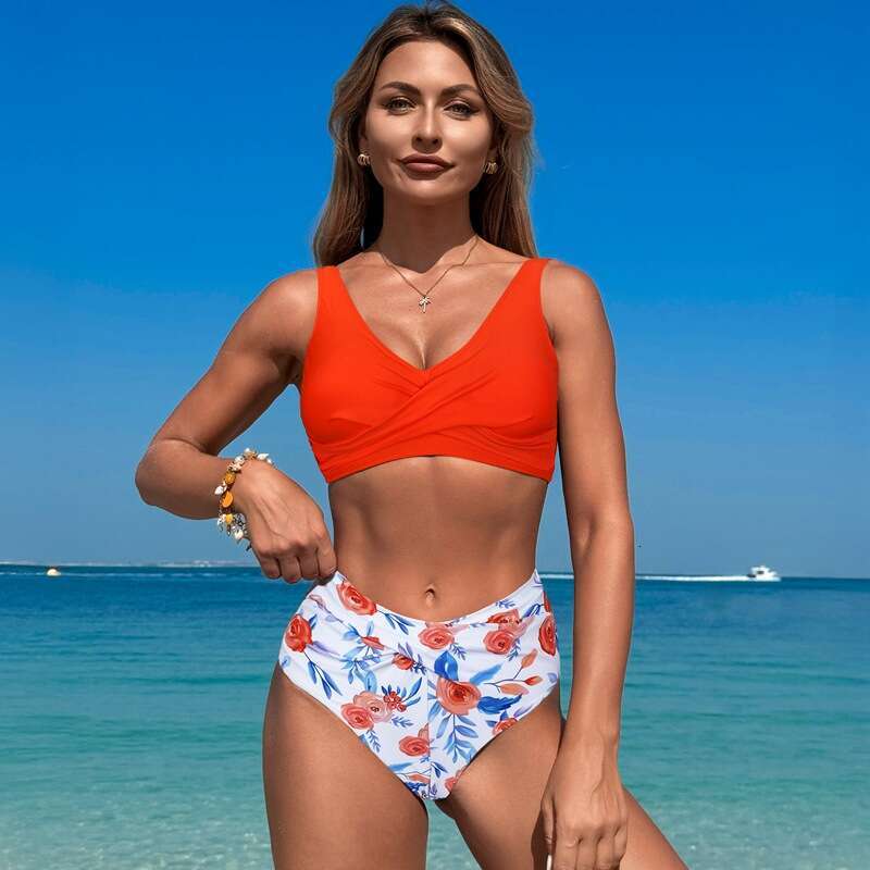 New Split 2025 Bikini Nylon Sexy Hot Spring Women's Swimsuit One Piece Swimsuit Bathing Suits Bikini Bikinis Luxury Swimsuit Womens Swimwear Porn