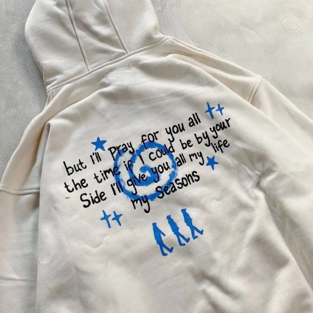 Goth Graphic Print Hoodies Clothing Street Haruku Vintage Hip Hop Zip Up Hoodie Loose Casual Sweatshirt Men Clothes Tops