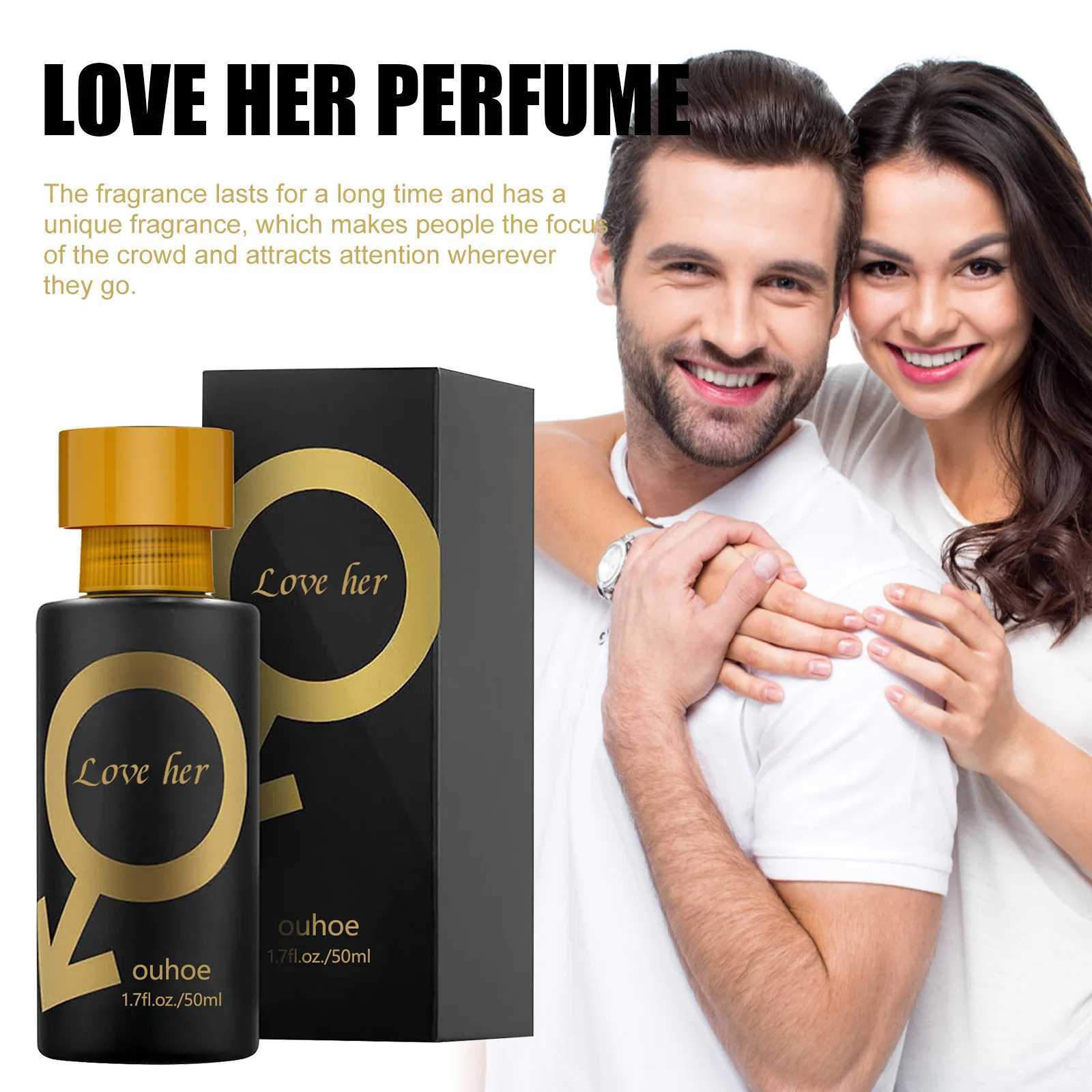 Ouhoe 50ml Charm pheromone perfume Date flirtation scent Lasting perfume Deodorant Fresh fragrance Charming perfume spray W250218