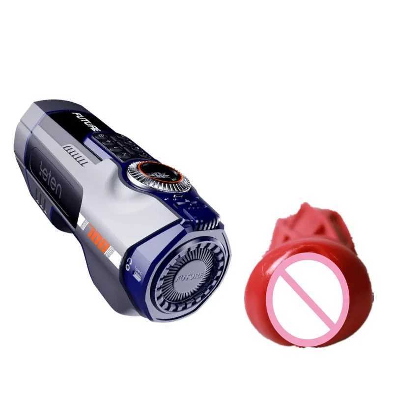 Leten 708 Pro Male Masturbators Aircraft Cup Flexible Internal Vaginal Automatic Sex Machine Accessories Replacement W250218