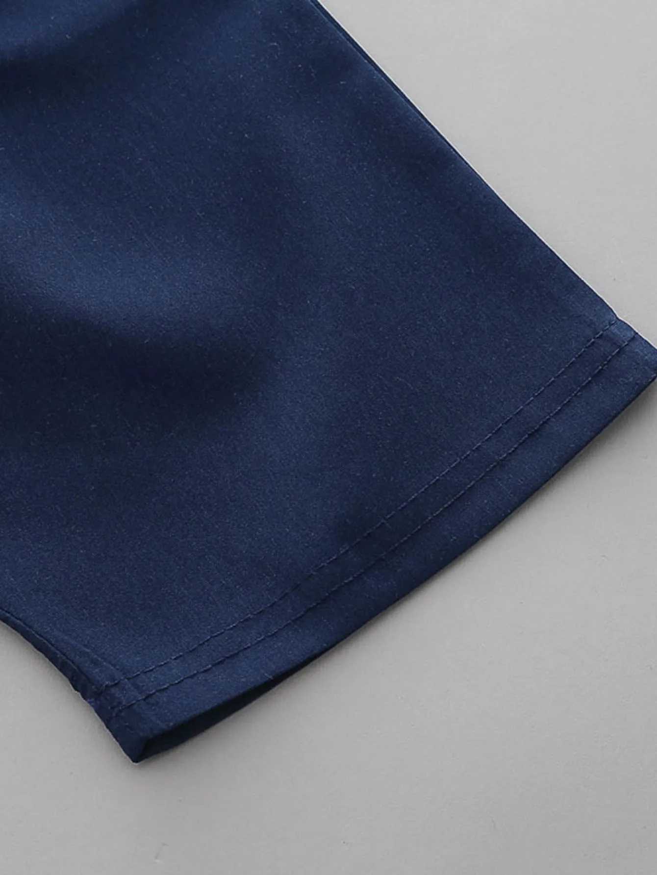 2PCS baby and toddler summer full print machine dinosaur pattern standing collar shirt short sleeved shorts set W250218