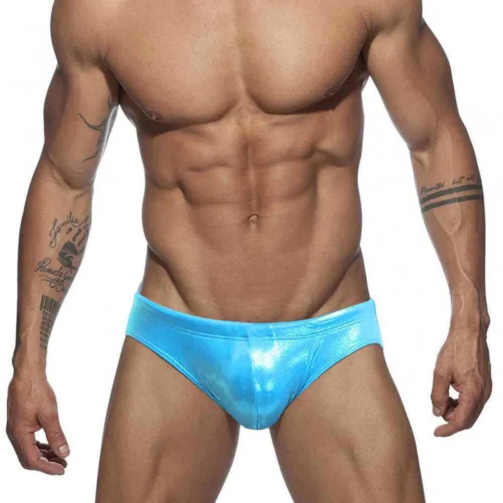 Shiny and sexy mens Speedos fitness and beauty trend shining beach Speedos M250218