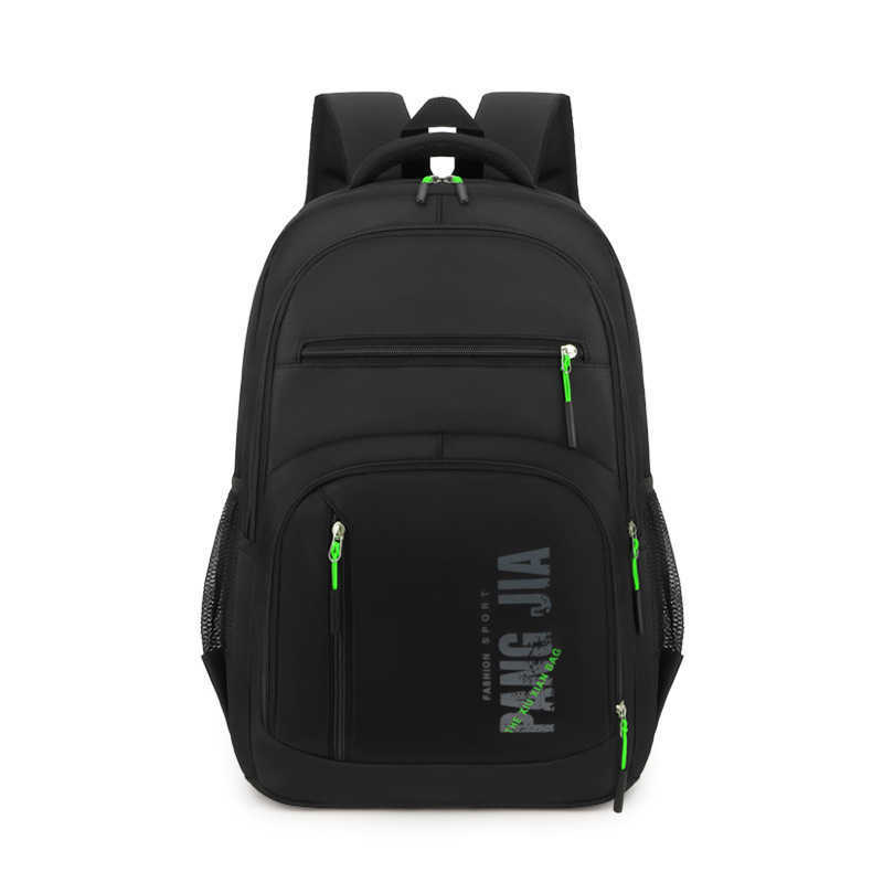 New Backpack For Junior High School Students Mens Fashionable Large Capacity Outdoor Travel Business Backpack Day Backpack Travel Bag 241225